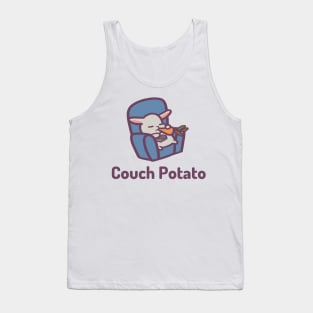 Couch Potato Cute Bunny Tank Top